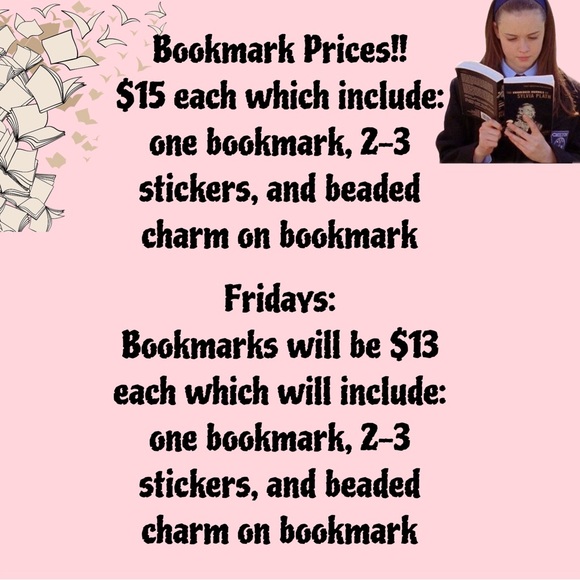 Bookmark Prices - Picture 1 of 1